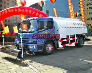 Quality High Pressure Water Carrier Truck 8 - 10 Tons Volume 4x2 / 6x4 Driving Type wholesale