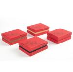 157gsm Jewelry Folding Packaging Boxes 4 color Corrugated Paper