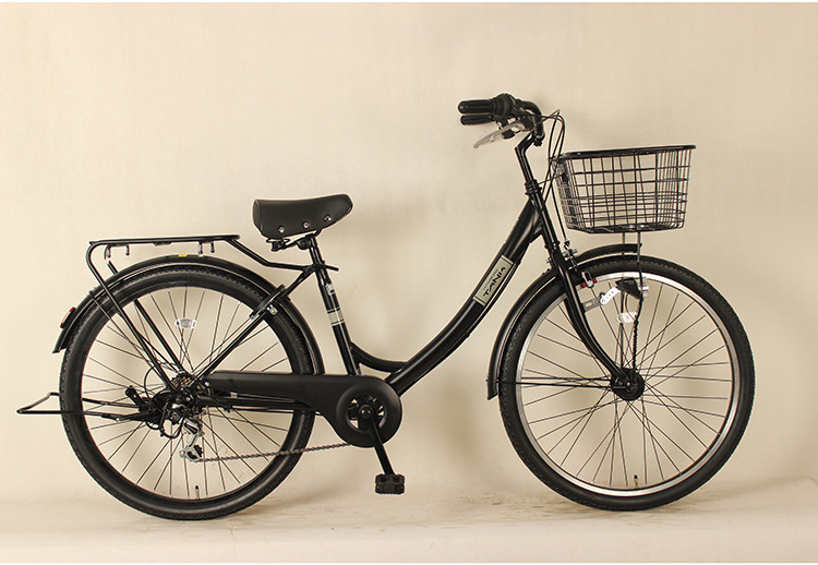 WanYi 26'' City Commuter Bikes Retro City Bike Customized Logo Accept