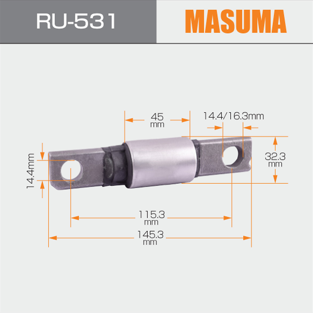 Rubber Suspension Stabilizer Arm Bushing 54500-EN001 for NISSAN DUALIS J10 AIRTREK