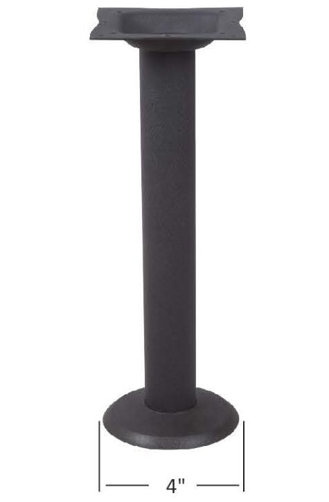 Cast Iron / Mild Steel Dining Table legs Bolt Down Table Base Restaurant Table