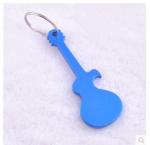 New creative gift product metal guita bottle opener keychain keyrings