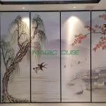 28kg/M2 Density Moveable Office Partitions Conference Room Acoustic Partition