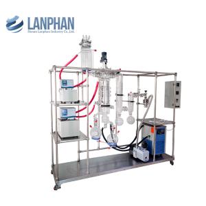Quality Wiped Film Distillation Equipment 120w 3L Essential Oil Heating wholesale
