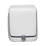 67L White Color Fiberglass Motorcycle Food Delivery Box Pizza Delivery Box with