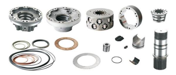 Poclain (MS50 Series) Hydraulic Piston Motors Parts/Repair Kits for Made in