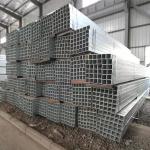 Welded Z275 Galvanized Steel Square Tube 50x50 S235JR Pipe