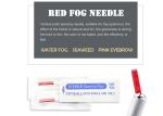 Medical grade stainless steel Red Microblading #12 # 14 Flat Needles Blade