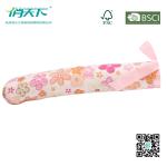 Betterall Cute Flowery Satin Hanger with Pink Bowknot