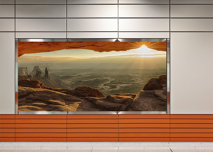 Aluminium Alloy Indoor LED Displays Digital Signage Advertising Quick Installation