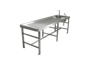 Quality Simple Mortuary Refrigeration Units For Morgue Stainless Steel Autopsy Dissecting Table wholesale