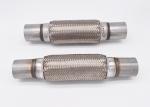 ID 57mm Overall 252mm exhaust pipe Vibration Absorb Truck Connector Stainless