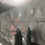 SS304 Sectional Modular 5000M3 3mm Panel Welded Water Tank