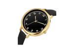 Genuine Leather Timeless Stainless Steel Women Watches Water Resistant