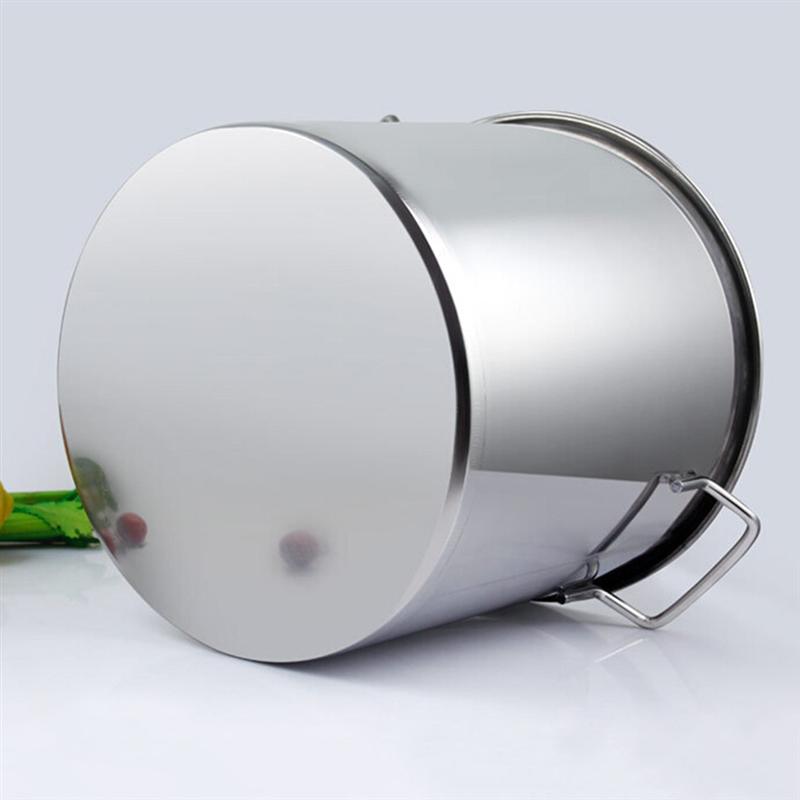 304 Stainless Steel Kitchen Soup Pots Large Capacity Heavy Duty