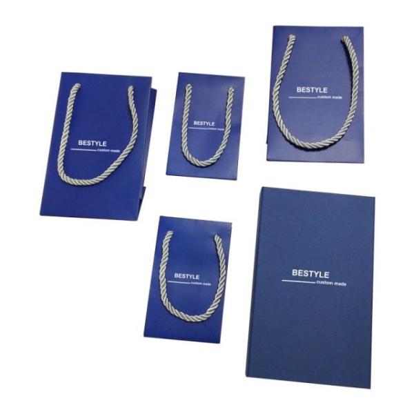 Eco Paper Shopping Custom Paper Gift Bags Flat / Twisted Handlewith Printing