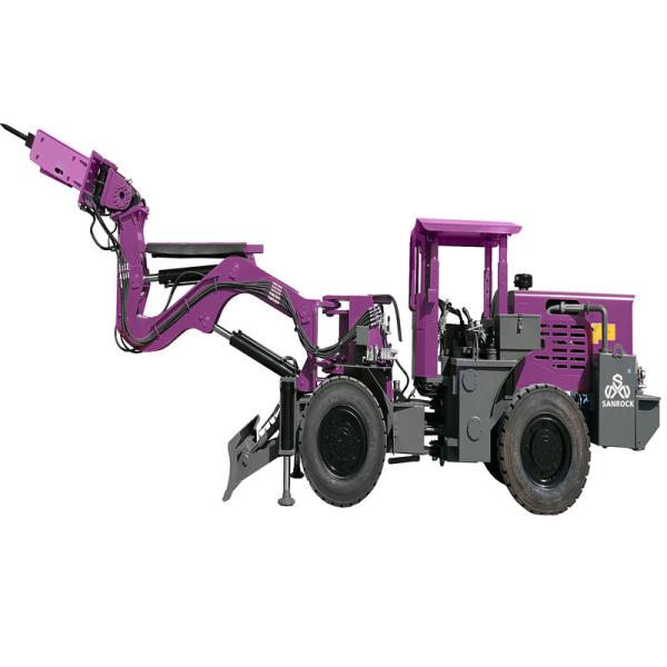 Scaling Drilling Rig Underground Construction Machine Hydraulic Breaker Mining