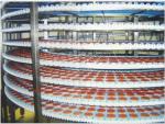 650mm Belt Quick Freezing Machine 25 Kw 1200kg/H Tunnel Freezer