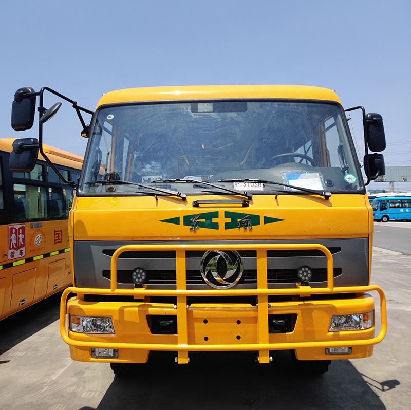 Sale 6X6 Off-Road 25-30 Seats Luxury Passenger Bus with Left Drive 130hp Horsepower