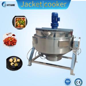 Quality 2000L Electric Steam Jacketed Kettle , Tilting Team Kettle Mixer wholesale