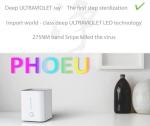 LED Disinfection And Active Carbon UVC Tabletop Air Purifier