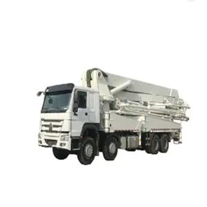 Quality SINOTRUK Chassis 47 Meters 50m Mobile Concrete Pump Truck Cement Boom Pumping Equipment For Building Construction wholesale