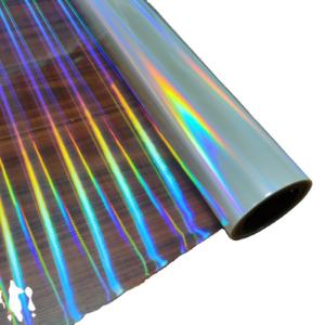 Quality Eye Catching Holographic PET Film , Transparent Holographic Adhesive Film wholesale