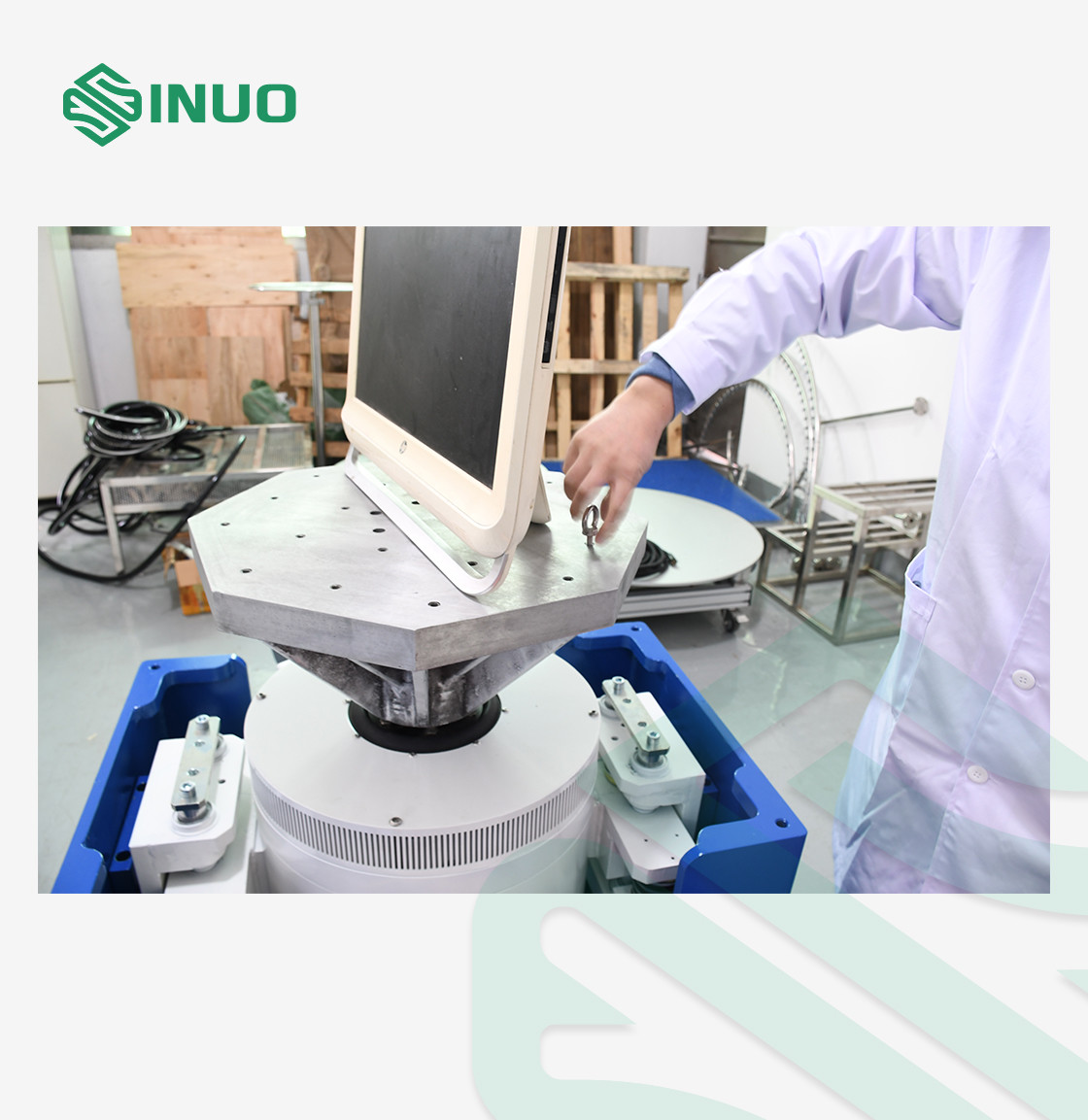 Vertical Sine Vibration Test System EV Battery Testing Equipment