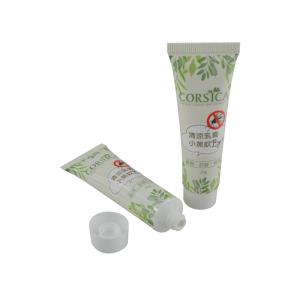 Quality Cosmetic squeeze soft black packaging tube printing for bath gel body cream wholesale