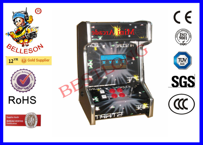 Smallest Arcade Machine TV System , Black Amusement Arcade Machines