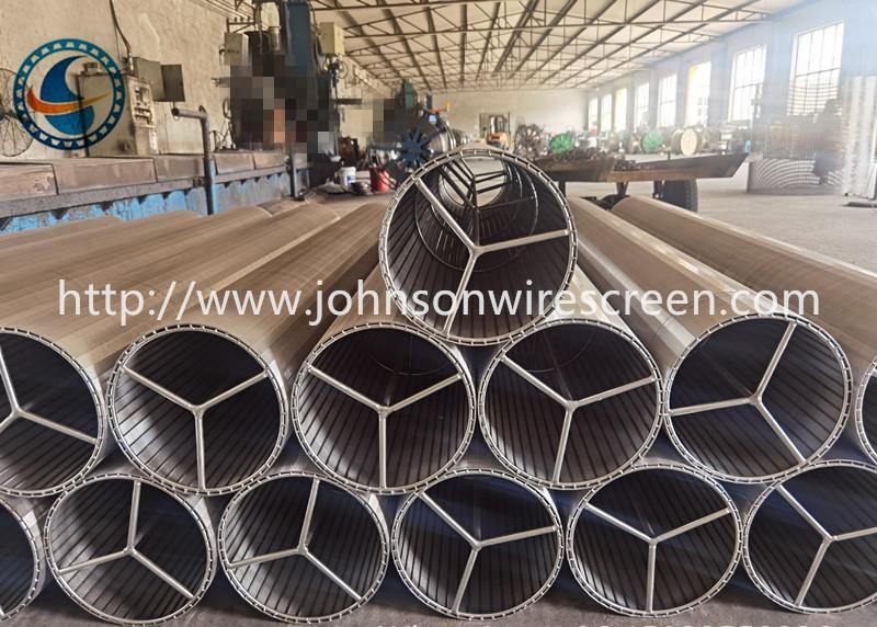 Continuous Slot Wedge Wire Screen Cylinders For Screw Press