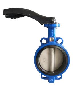 Quality Good quality Chinese ductile iron Wafer TypeButterfly Valve wholesale