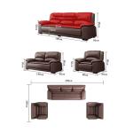 Italian Design Negotiation Coffee Table Combination for Parlor and Business