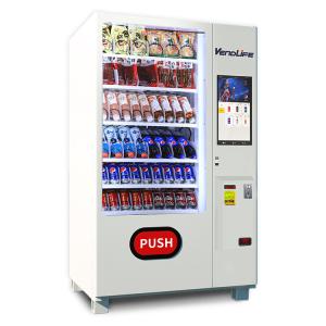 Quality Combo Snack And Drink Vending Machine Multifunctional 150Items Capacity wholesale