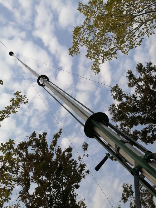 15M Telescoping TV Antenna Mast