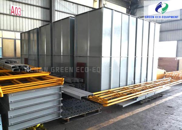 Low Driving Power Chain Bucket Elevator 220-450V Optional Large Conveying