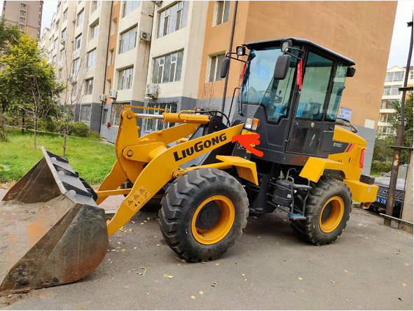 CLG816C Used Mini Loader 5ton Wheel Loader With 4M3 Bucket TOP 2021 Model