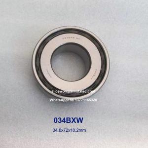 Quality 034BXW Automobile Gearbox Bearings 34.8x72x18.2mm Deep Groove Ball Bearings wholesale
