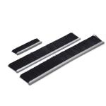 Horse Hair Door Bottom Brush , Industrial Door Brushes For Sealing / Cleaning