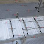 Folded 11KW Nosewire Nonwoven Face Mask Making Machine