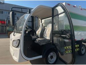 Quality 4m³ Mini Garbage Trash Dust Collecting Electric Dump Cleaning Truck Fire Fighting Truck wholesale