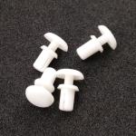 PA66 Grade Nylon Snap Rivets White Plastic Fastener 3045 For PCB