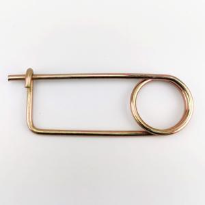 Quality Zinc plating Spring Wire Coiled Tension Safety Pin, Safety Pin Wire wholesale