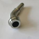 Stainless Steel Interlock Pipe Fitting 87641 for Hydraulic Hose SAE Flange 9000