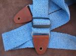 PU Leather Bass Guitar Straps , Pretty Guitar Straps For Acoustic Guitars