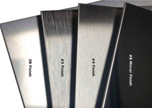 China ASTM Cold Rolled SS 304 Sheet , 2B Surface Finish Decoration Stainless Steel Plain Sheet on sale