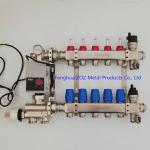 Under Floor Central Heating Manifolds ,Stainless Steel Flow Meter Manifold