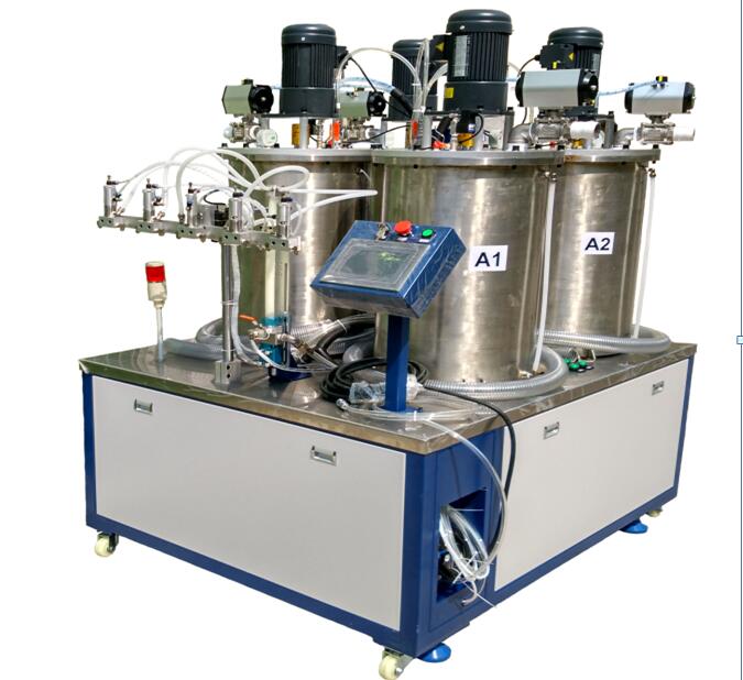 1500KW High Precision 2 Component Mixing Glue Machine for SMT PCB Production Line