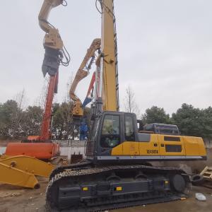 Quality 10M Excavator Mounted Pile Driver In Hard Soil Condition wholesale