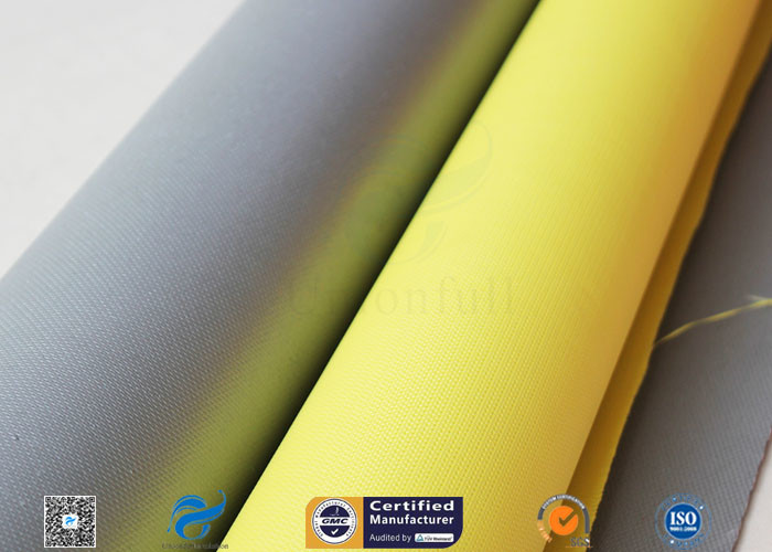 0.7mm Silicone Fiberglass Fabric For Welding Blanket Thermal Insulation Jacket